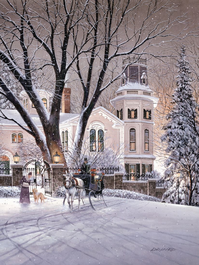 825x1097 Sleigh Ride Mural Your Way