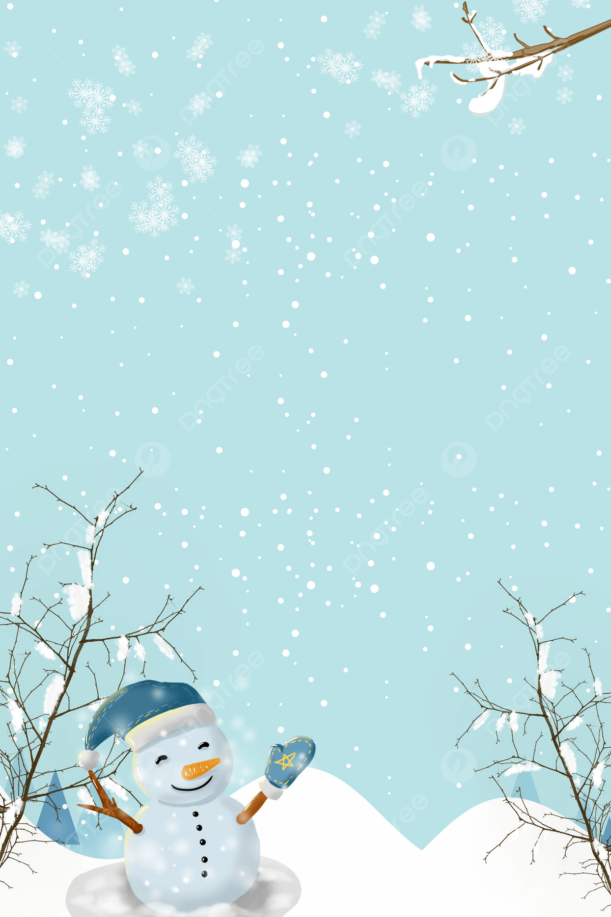 1200x1799 Fresh Literary Hello Winter Psd Layering Background Wallpaper Image For Free Download