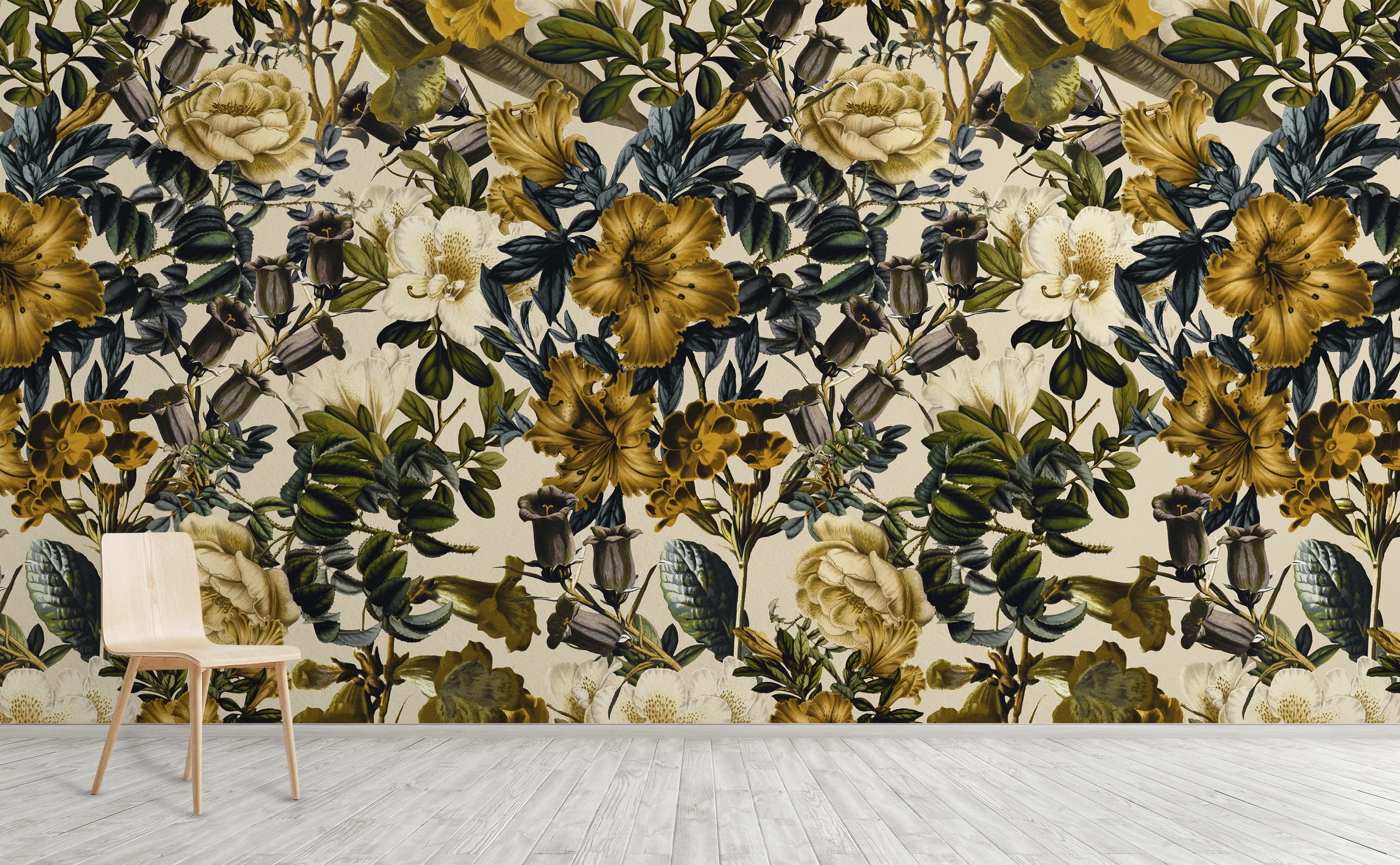 2880x1780 Warm Winter Garden Wall Mural