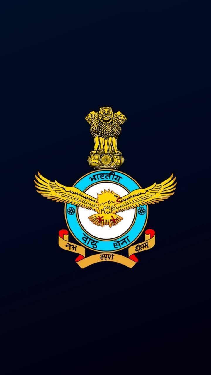 720x1280 Indian airforce logo Wallpaper Download