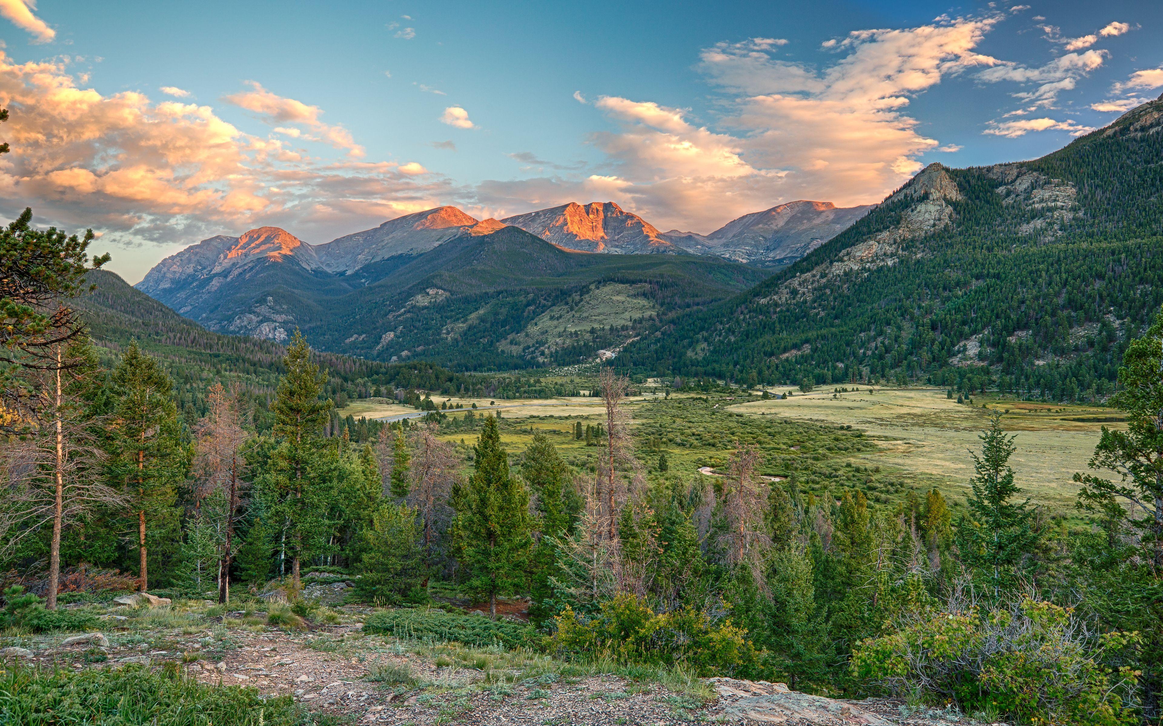 3840x2400 Rocky Mountain Wallpaper