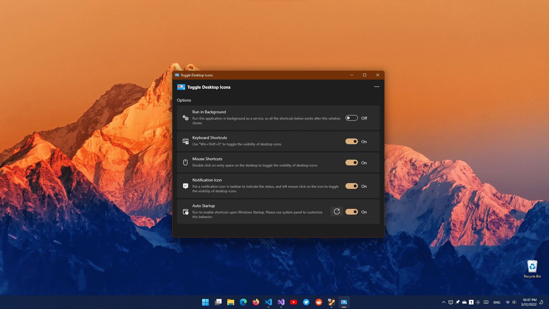 1920x1080 Toggle Desktop Icon