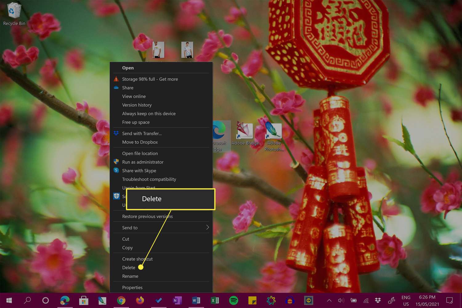 1500x1000 How to Remove Icon From Your Windows Desktop