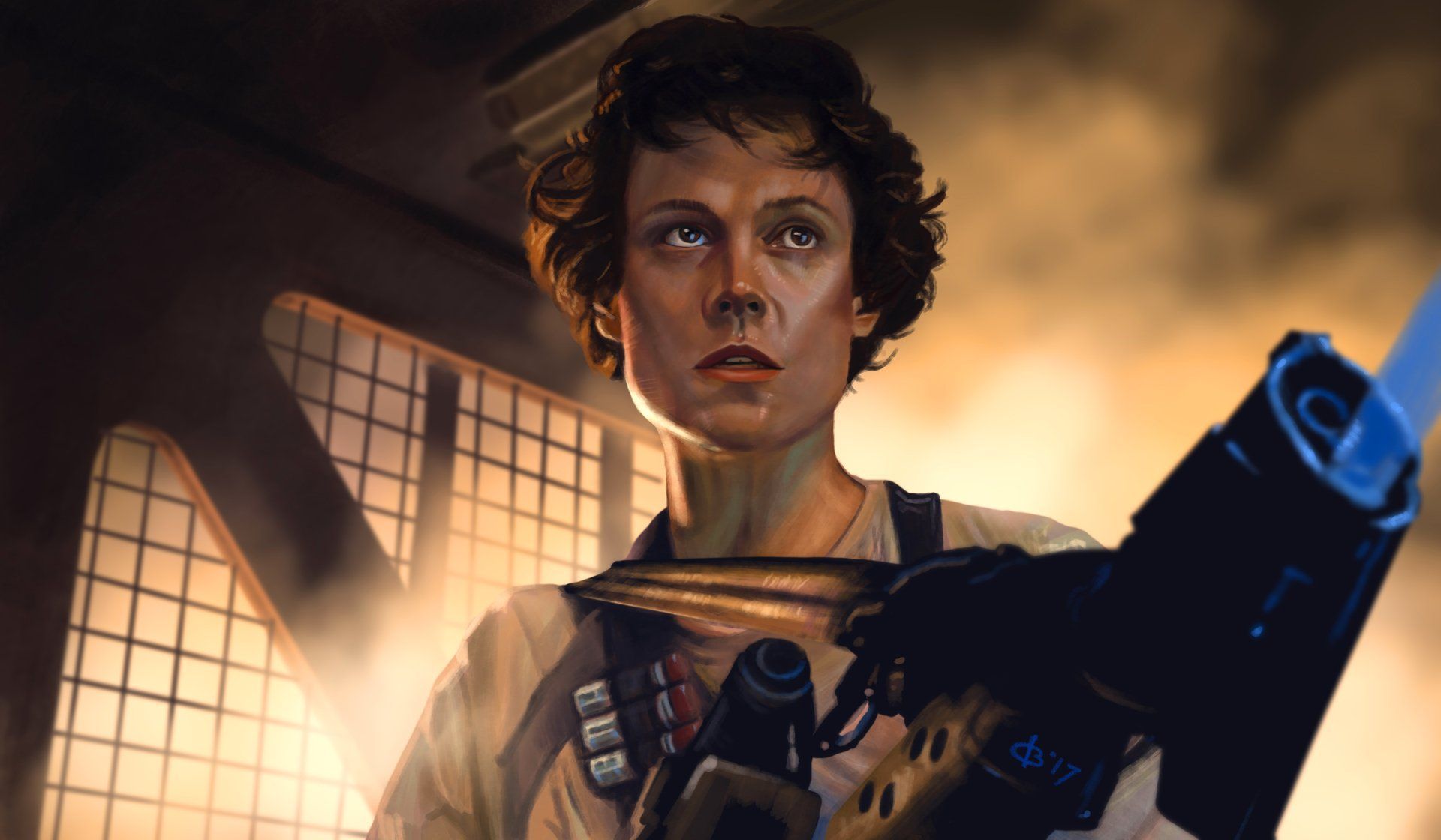 1920x1120 4K Ellen Ripley Wallpaper and Background Image