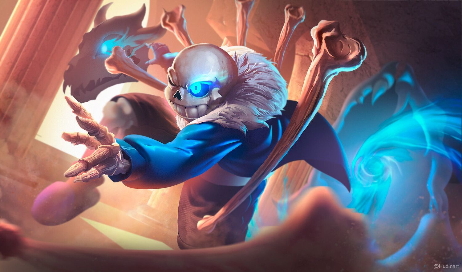 1500x885 MEGALOVANIA undetale fanart