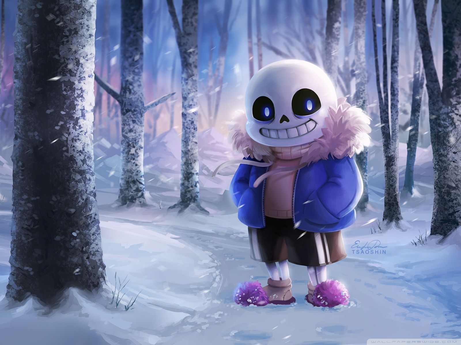 1600x1200 Sans Undertale Ultra HD Desktop Background Wallpaper for 4K UHD TV : Tablet
