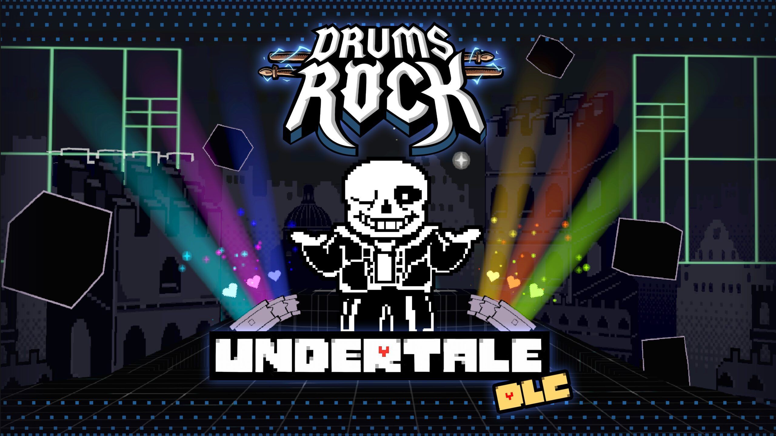 2560x1440 Drums Rock Undertale DLC available today on PS VR2