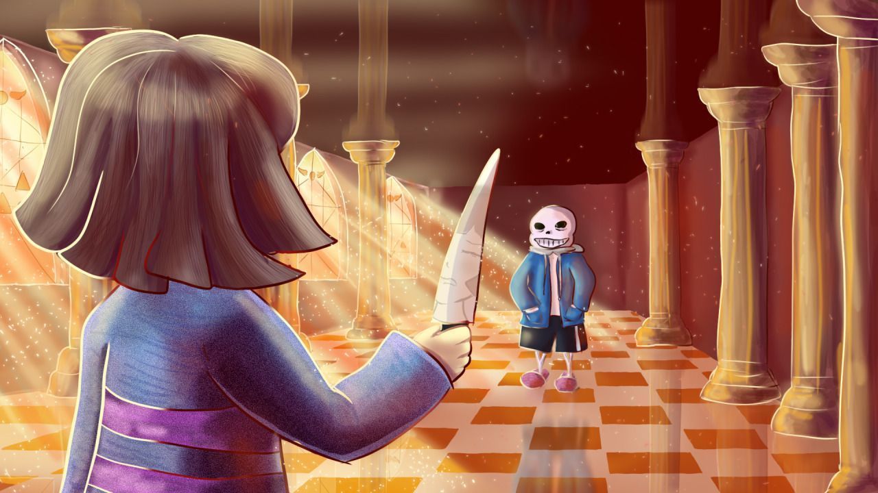 1280x720 Miss Goggles Illustration