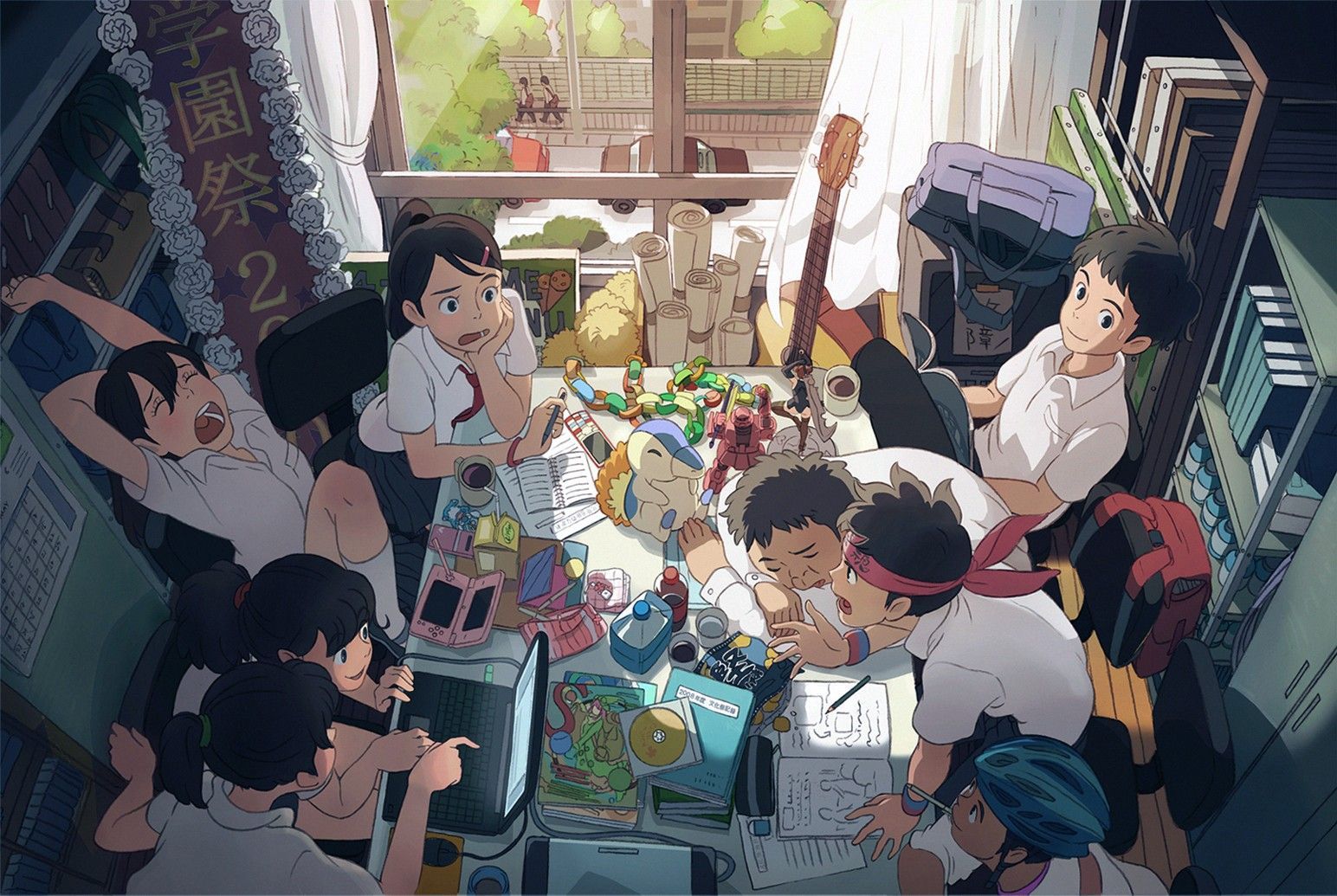 1544x1035 Anime Original Wallpaper