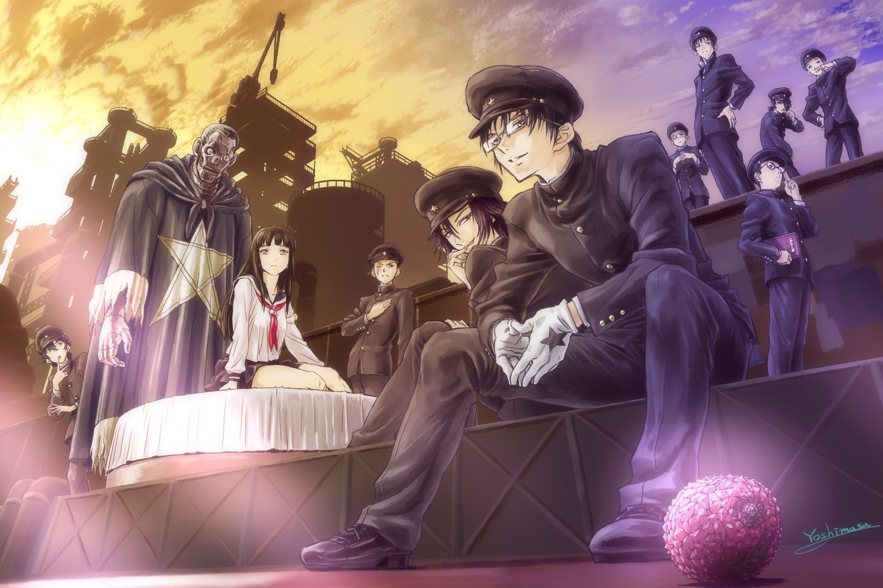 1800x1200 Anime Litchi Hikari Club Wallpaper by よしまさ