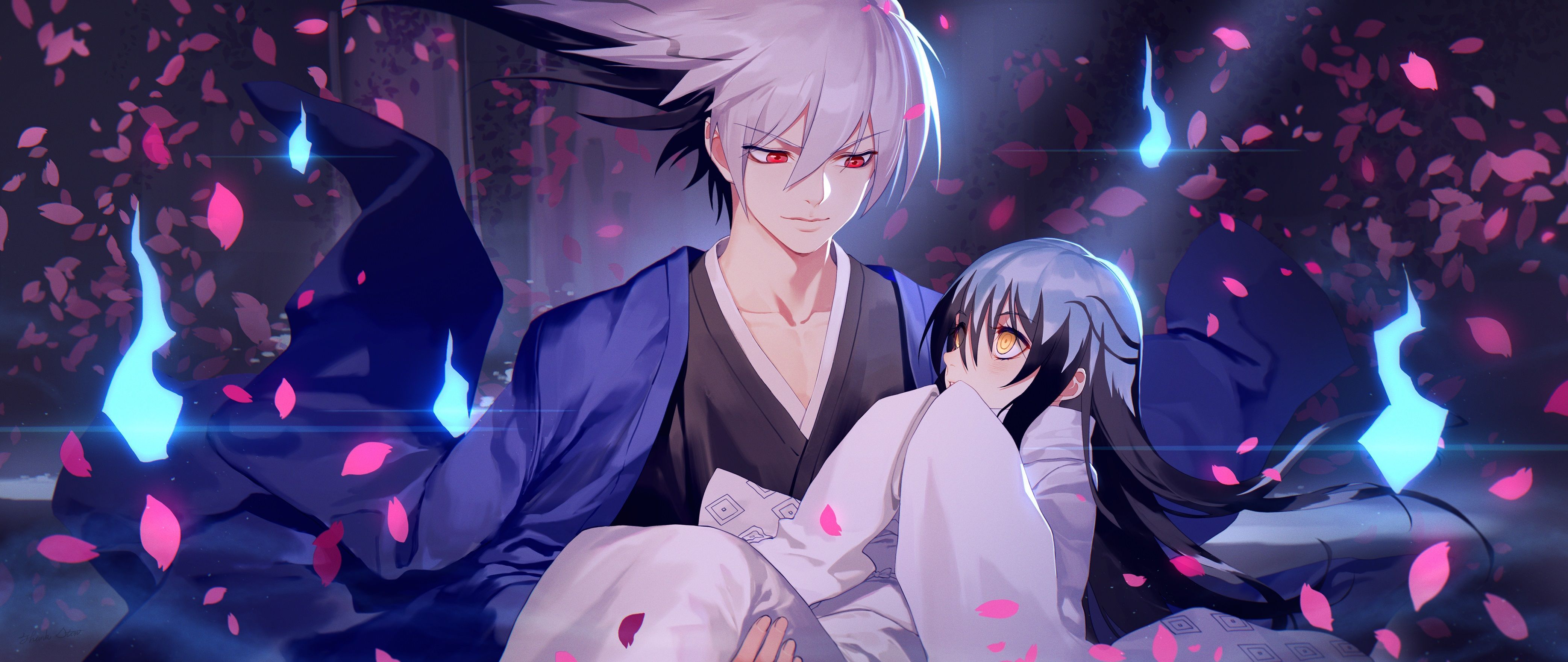4170x1760 Anime Nurarihyon no Mago HD Wallpaper by 大爷别掐脸