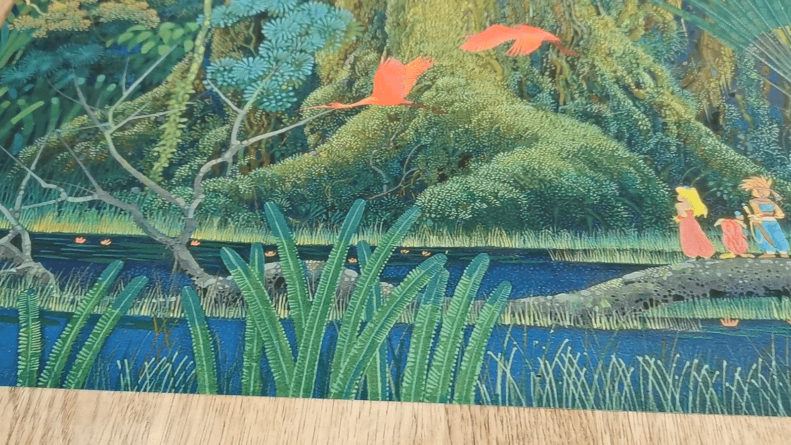 1600x900 Secret Of Mana, Mana Tree Print, A2 or A HP Photo print, Square