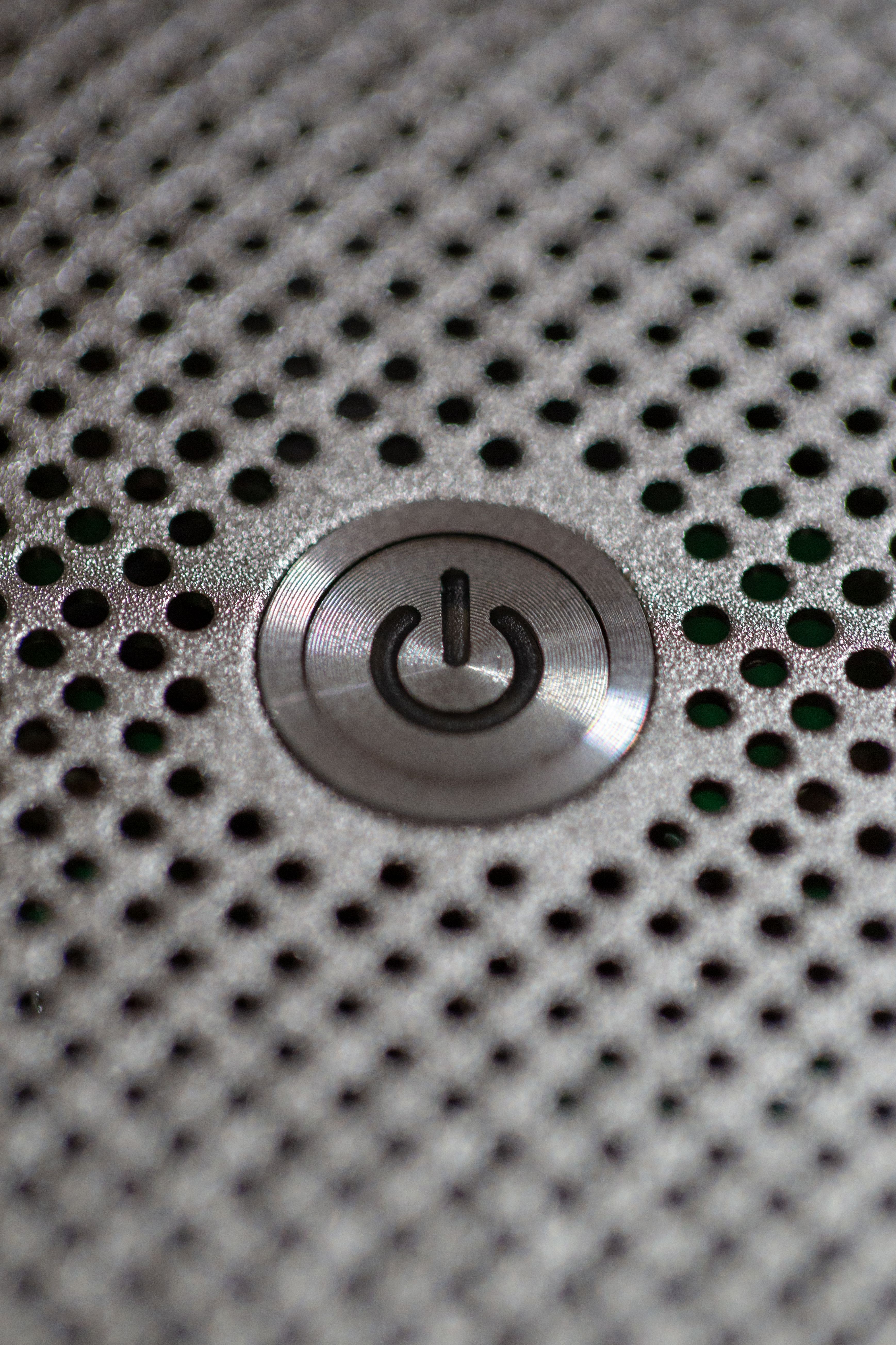 3475x5213 Computer Power Button Royalty Free