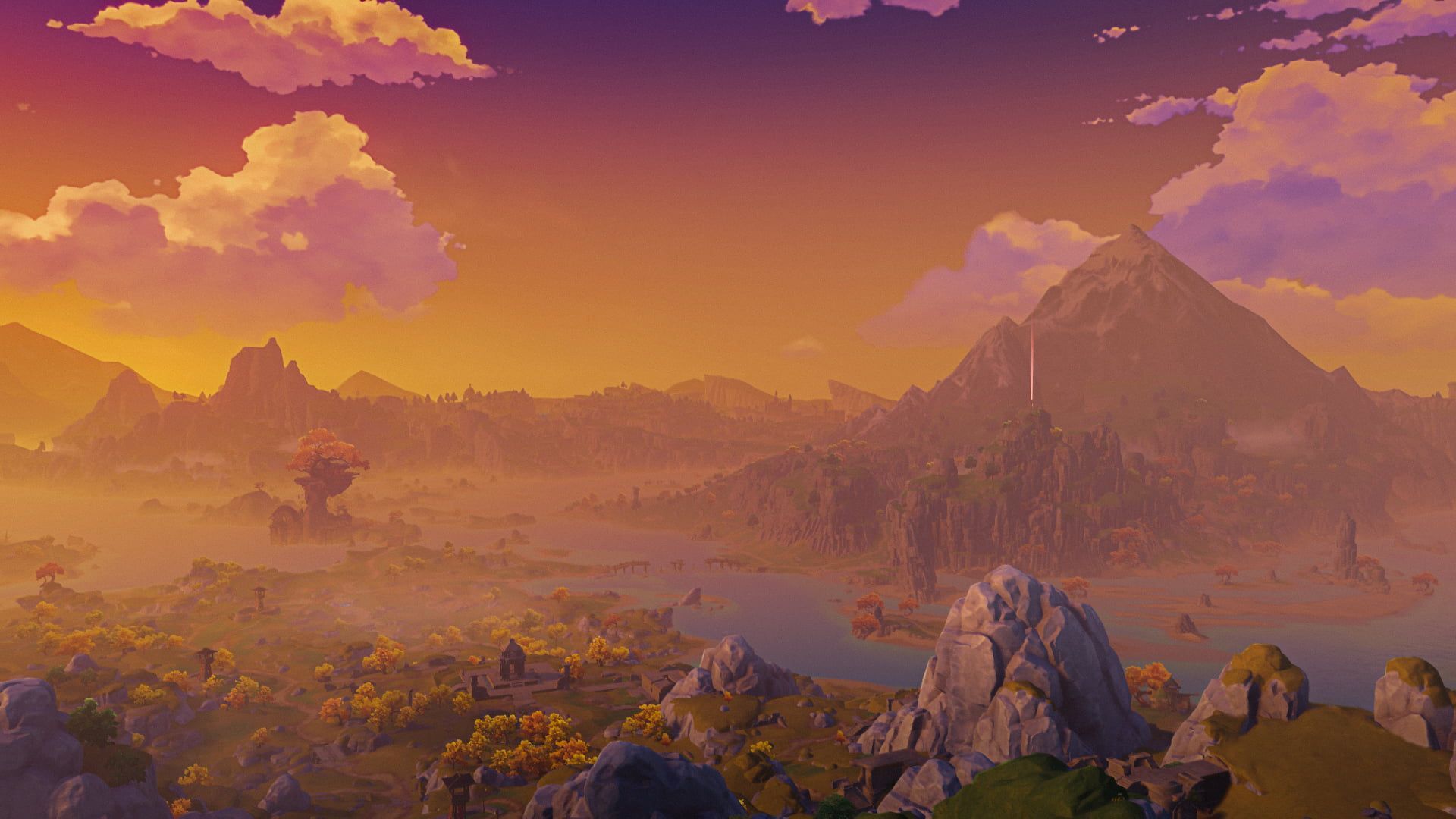 1920x1080 Genshin Impact #Genshin #landscape P #wallpaper #hdwallpaper #desktop. Desktop wallpaper simple, Computer wallpaper hd, Cute laptop wallpaper