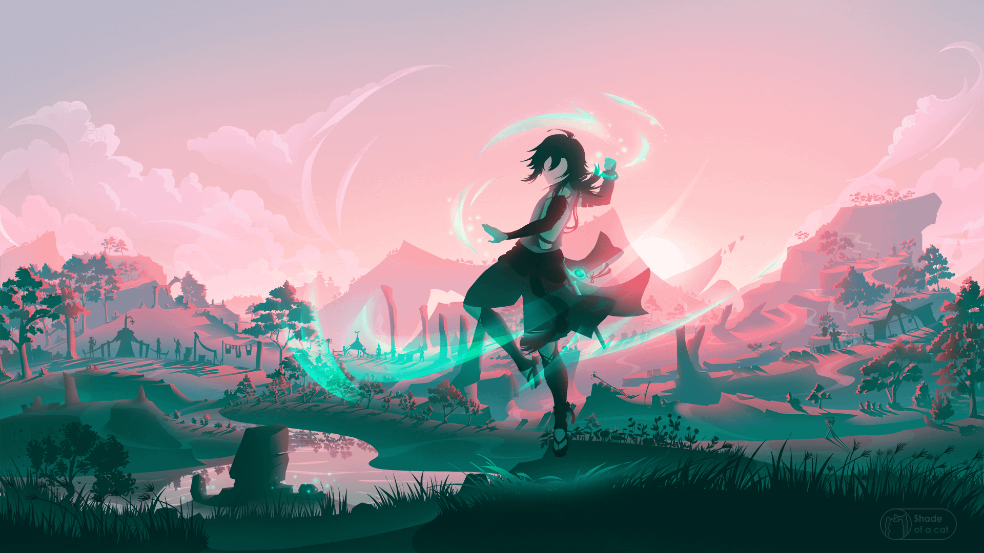 1920x1080 Heizou Wallpaper : R Genshin_Impact