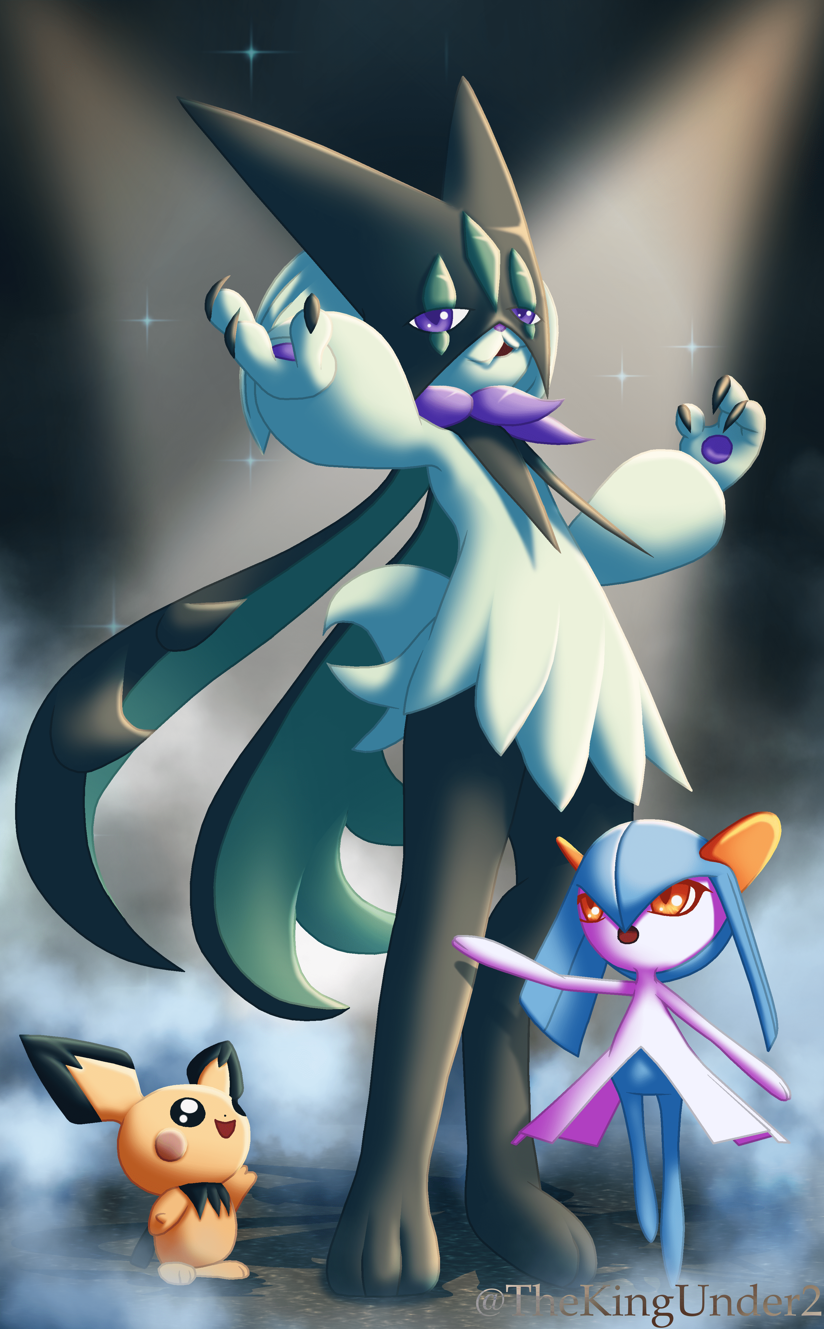 2790x4500 Meowscarada Wallpaper