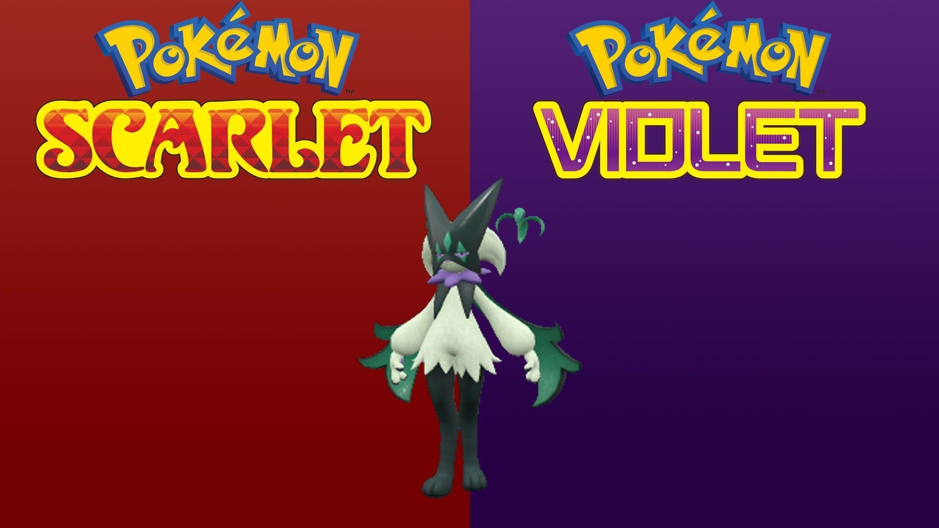 1920x1080 Pokemon Scarlet And Violet Shiny Meowscarada 6IV EV Trained