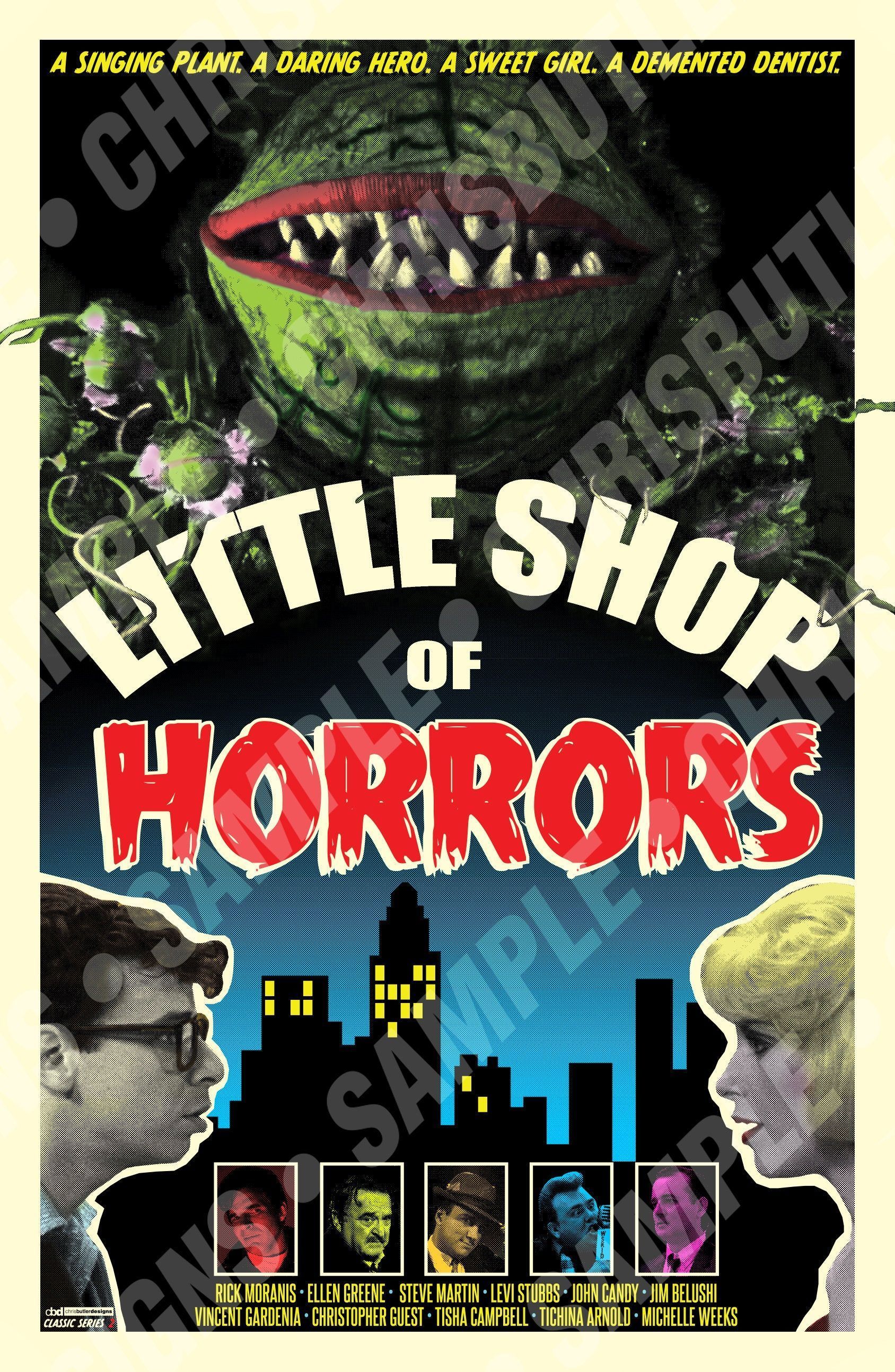1688x2588 Little Shop of Horrors 11x17 Movie Poster