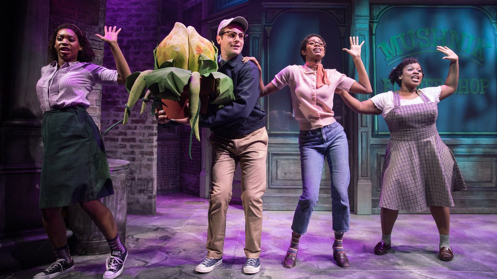 1600x900 Little Shop of Horrors' Review: Jonathan Groff Feeds the Beast