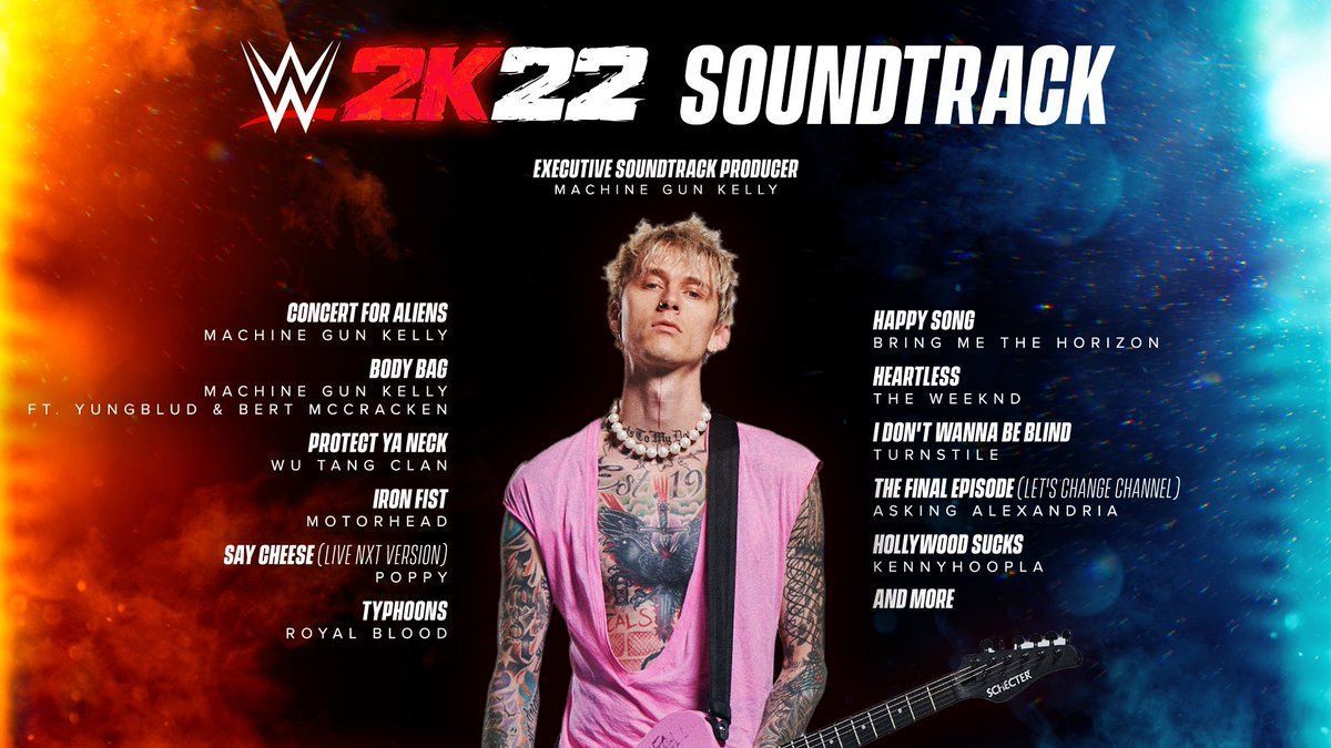 1200x675 Ronnie 2K 2K24 on X: Congrats to on being named Executive Soundtrack Producer for #WWE2K22 &amp; playable in a future DLC pack. Really proud of your hard work to make this