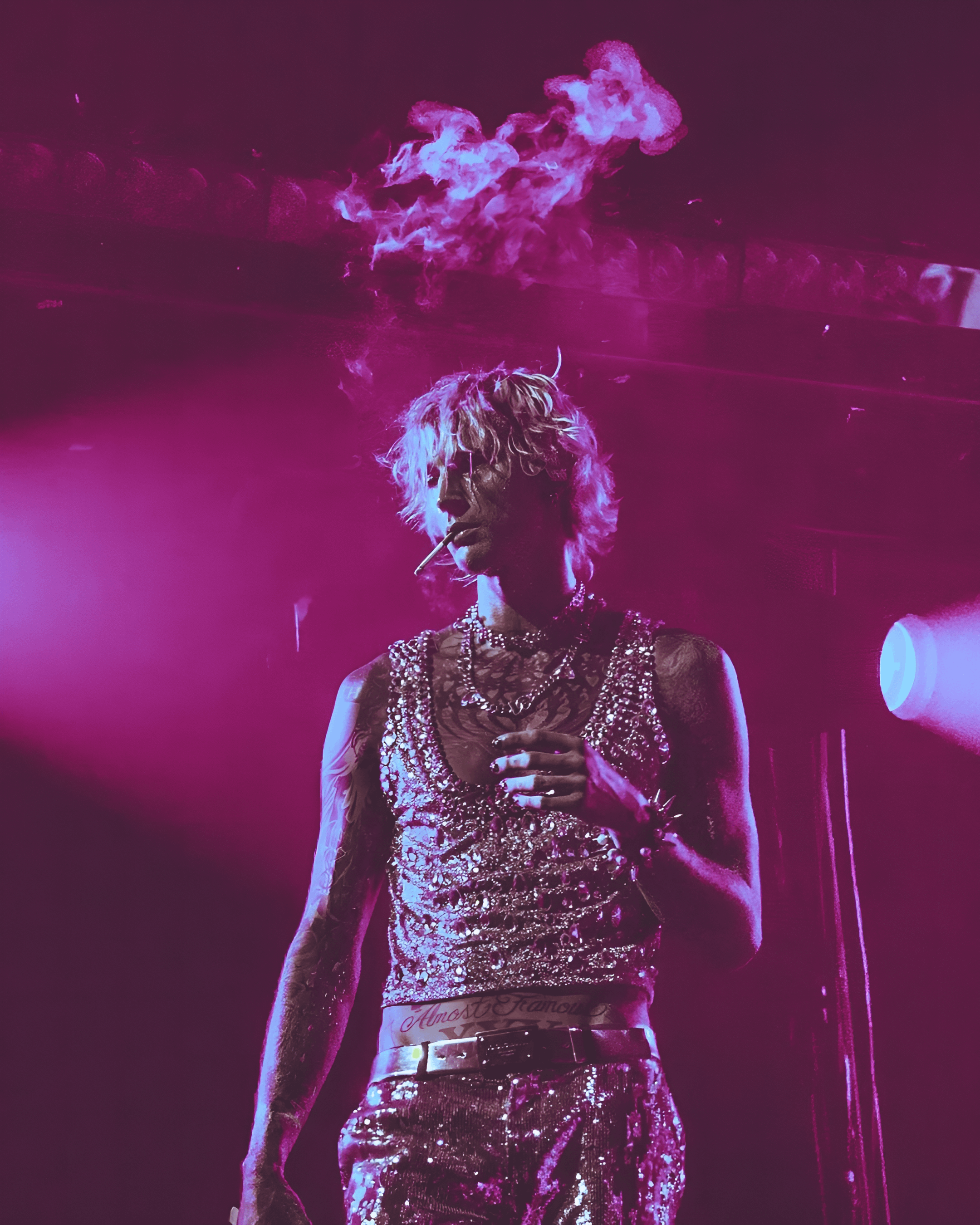 2160x2700 Machine Gun Kelly Mainstream Sellout Tour 4k wallpaper