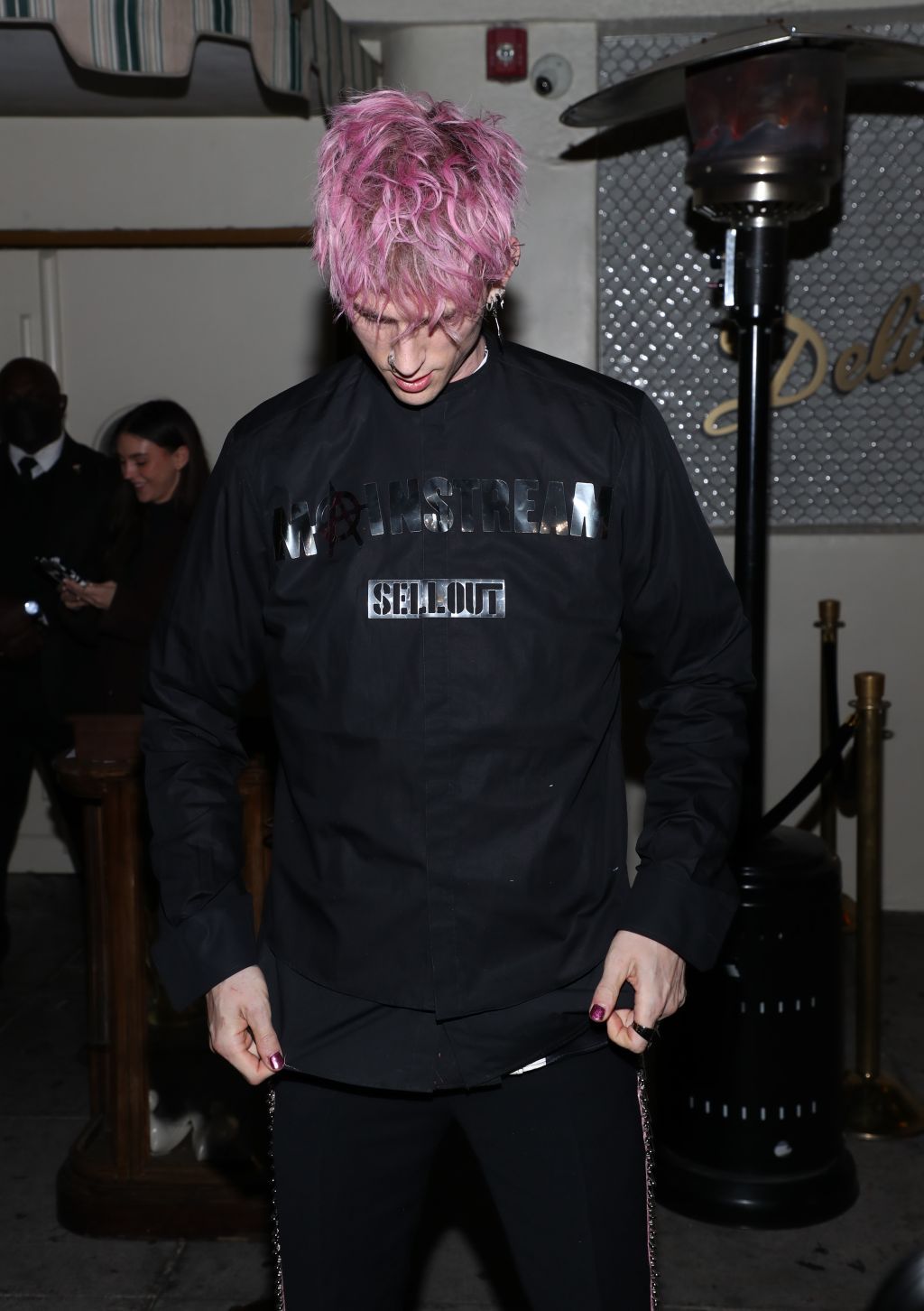 1024x1452 Machine Gun Kelly announces 'mainstream sellout' album tracklist on Dolce & Gabbana shirts