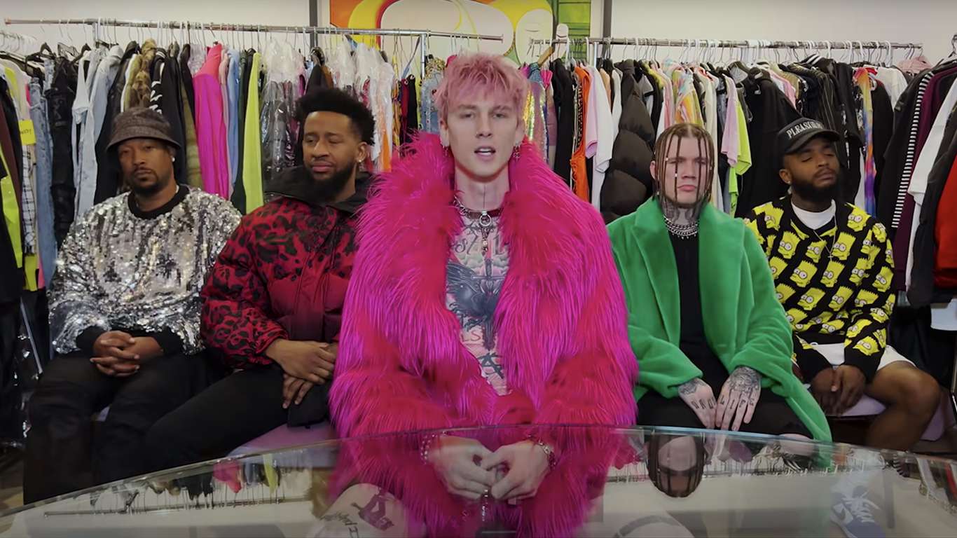 1366x768 Machine Gun Kelly Releases Lil Wayne Collab 'ay!'