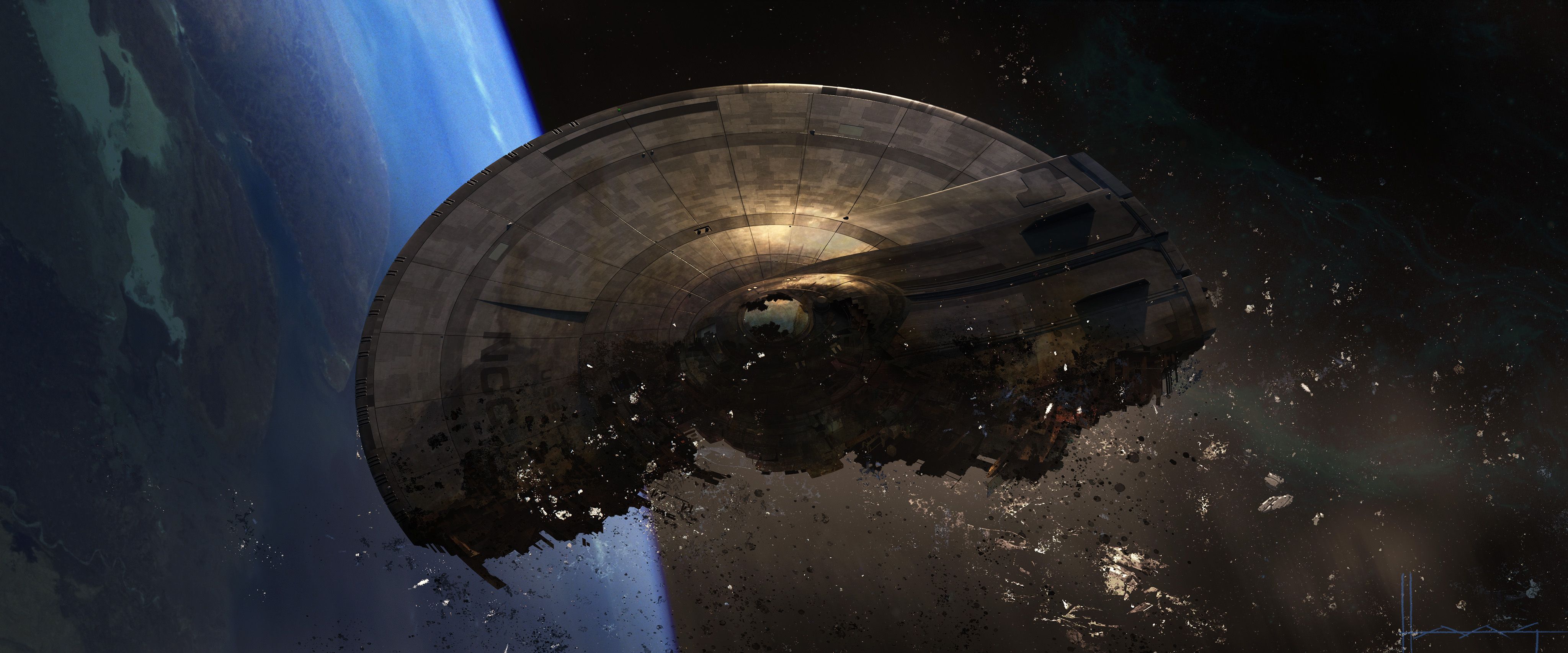 4096x1706 Wayne Haag on X: Concept art I created for Star Trek: Strange New Worlds season 2. #StarTrekStrangeNewWorlds #scifi #conceptart / X