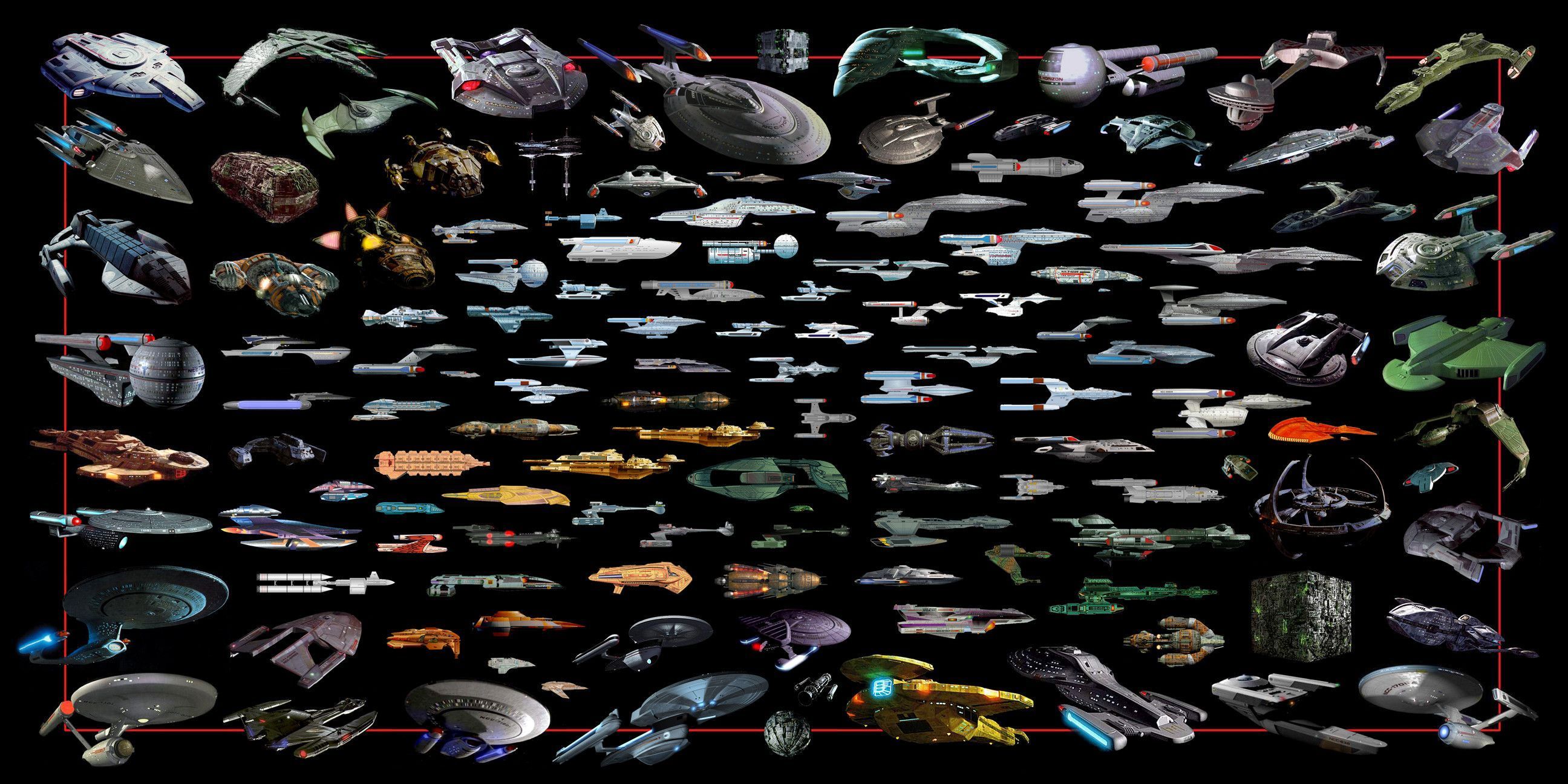 2592x1296 Star Trek Dual Screen