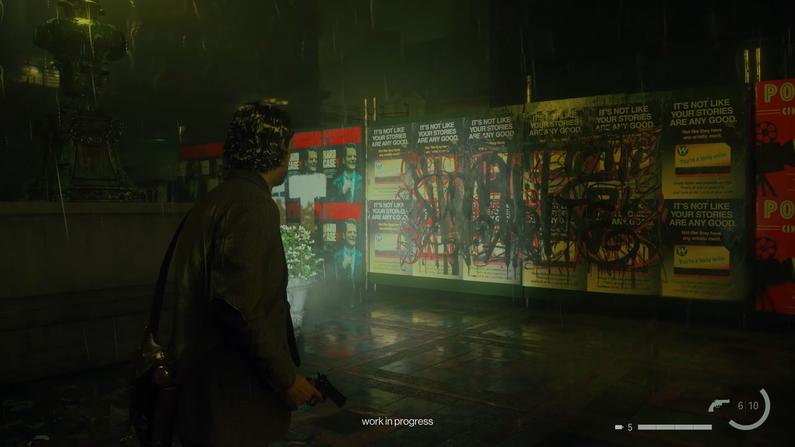 2560x1440 Alan Wake 2 Behind The Scenes Footage Highlights The Dark Place