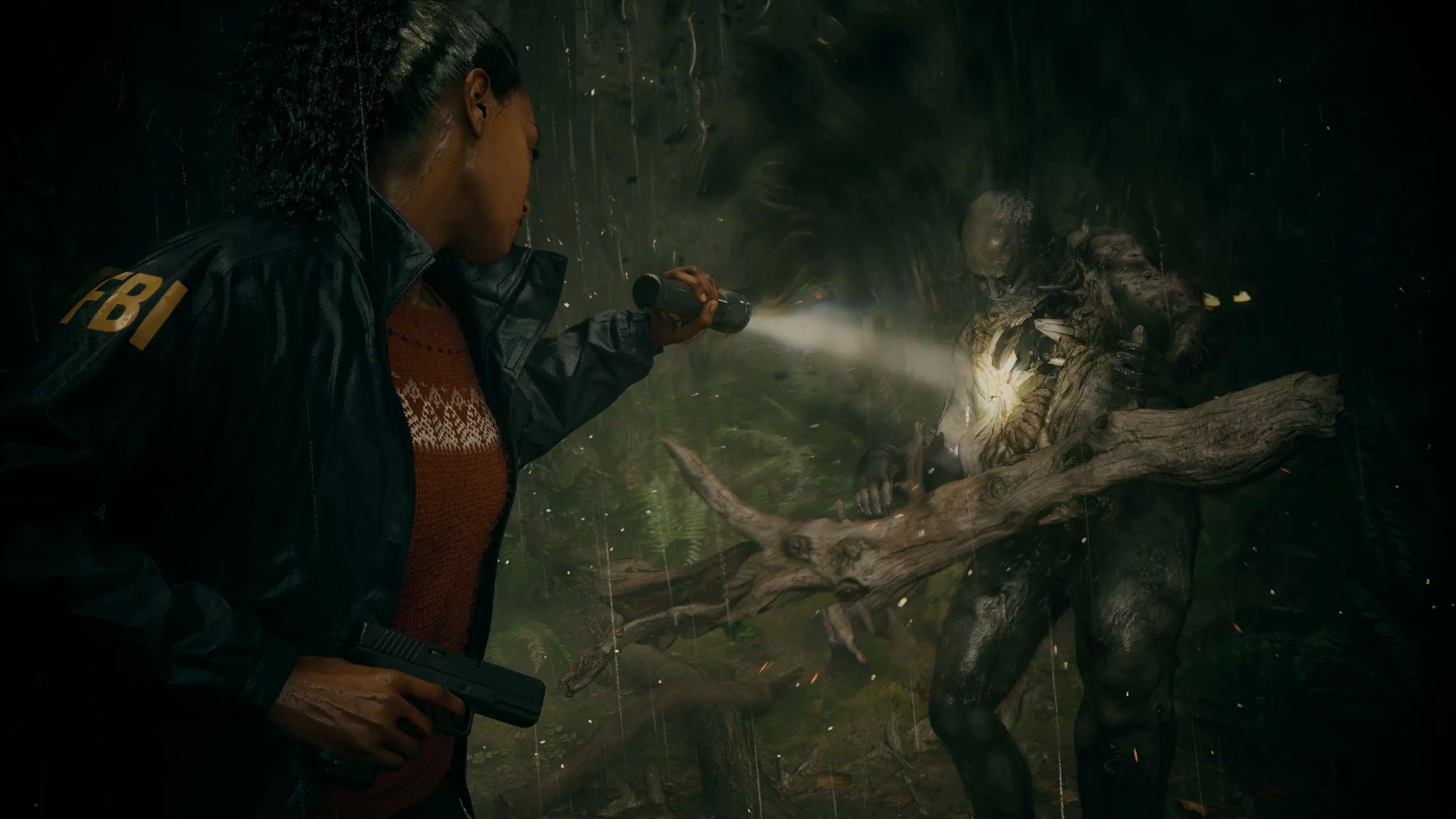 2560x1440 Alan Wake 2 goes full Resident Evil 4 with survival horror