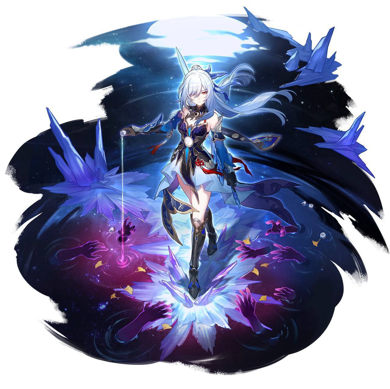 1280x1275 Jingliu Star Rail Anime Image Board