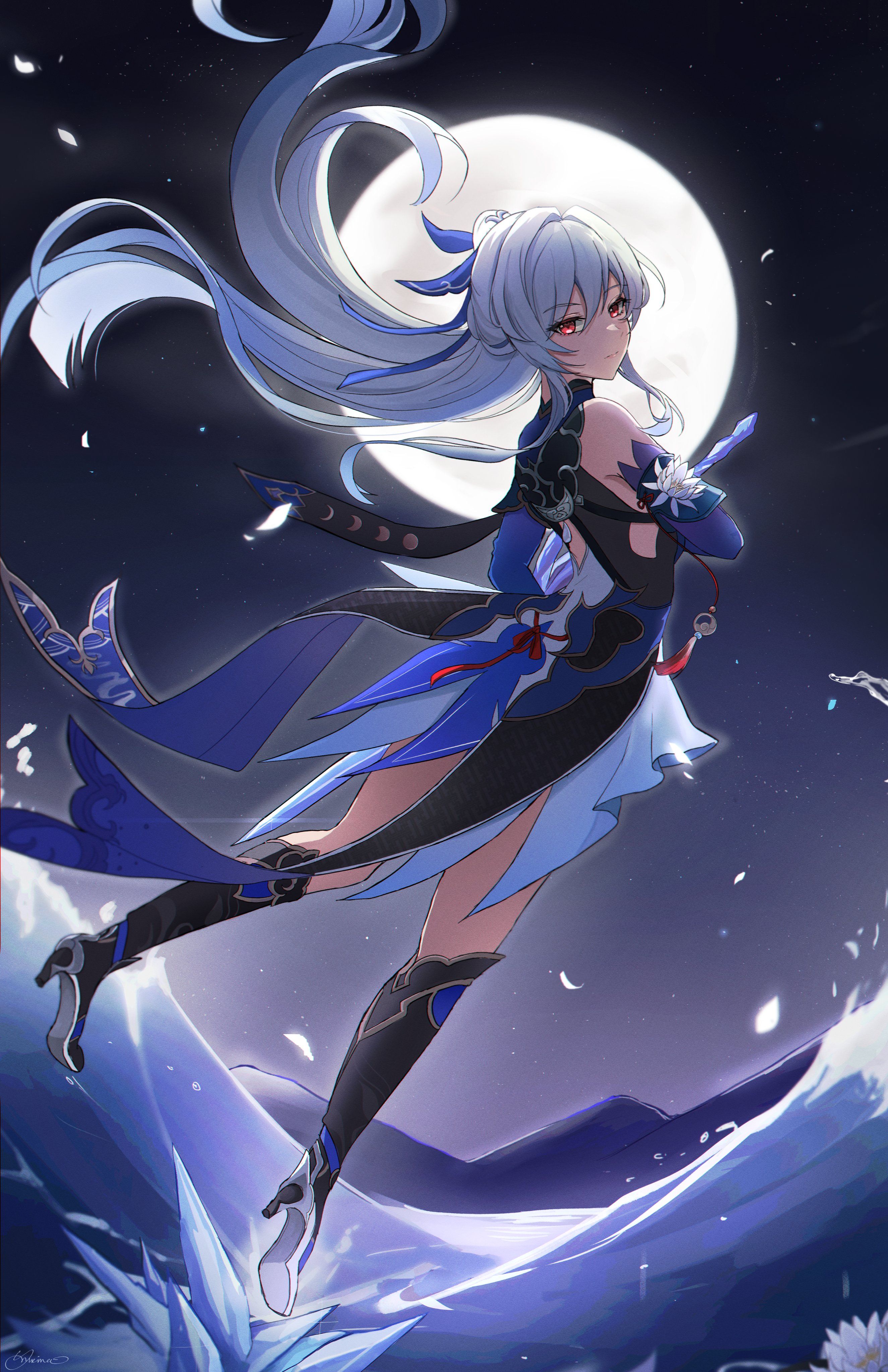 2650x4096 Yuurina ❈ on X: Jingliu❄️ #HonkaiStarRail #Jingliu #FanArtContest / X
