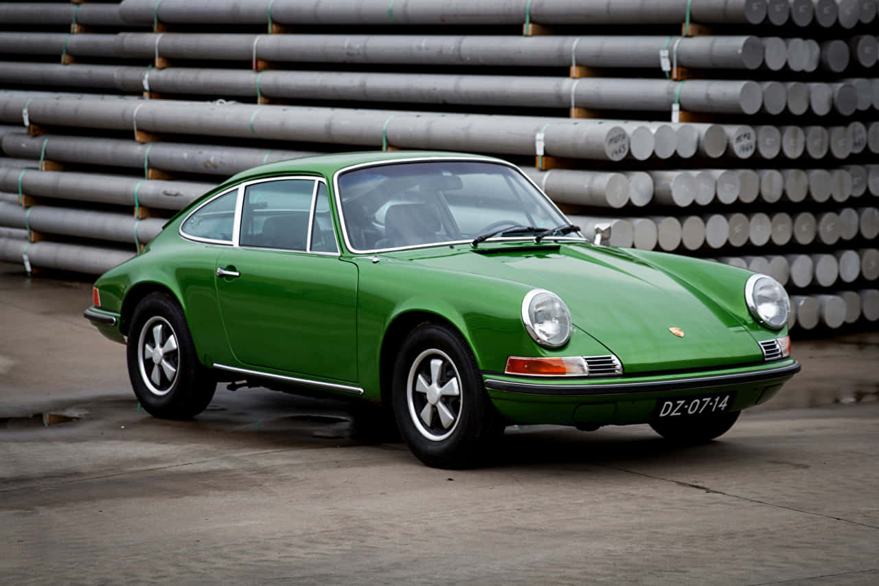 1280x853 Download Iconic Porsche 912 In Dramatic Sunset Wallpaper