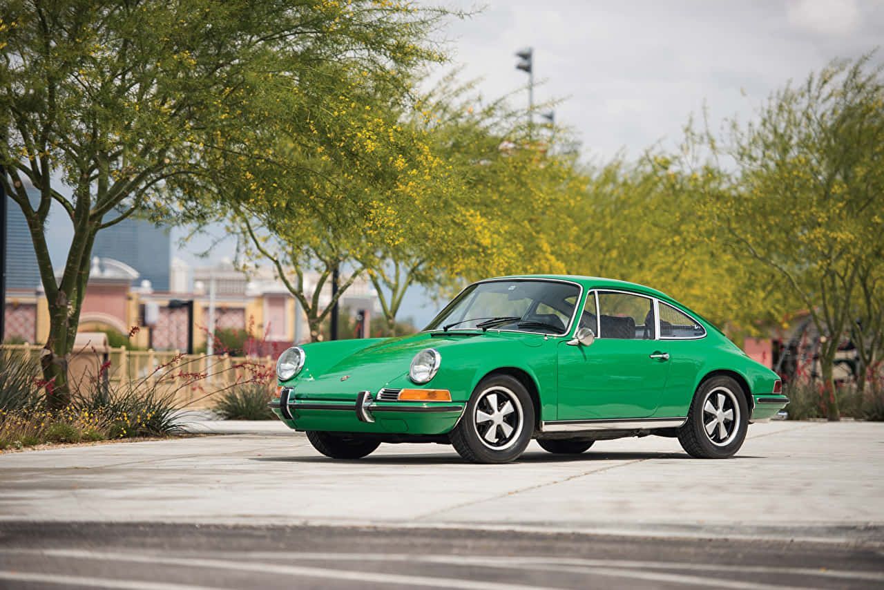 1280x854 Download Caption: Vintage Porsche 912 In Pristine Condition Wallpaper