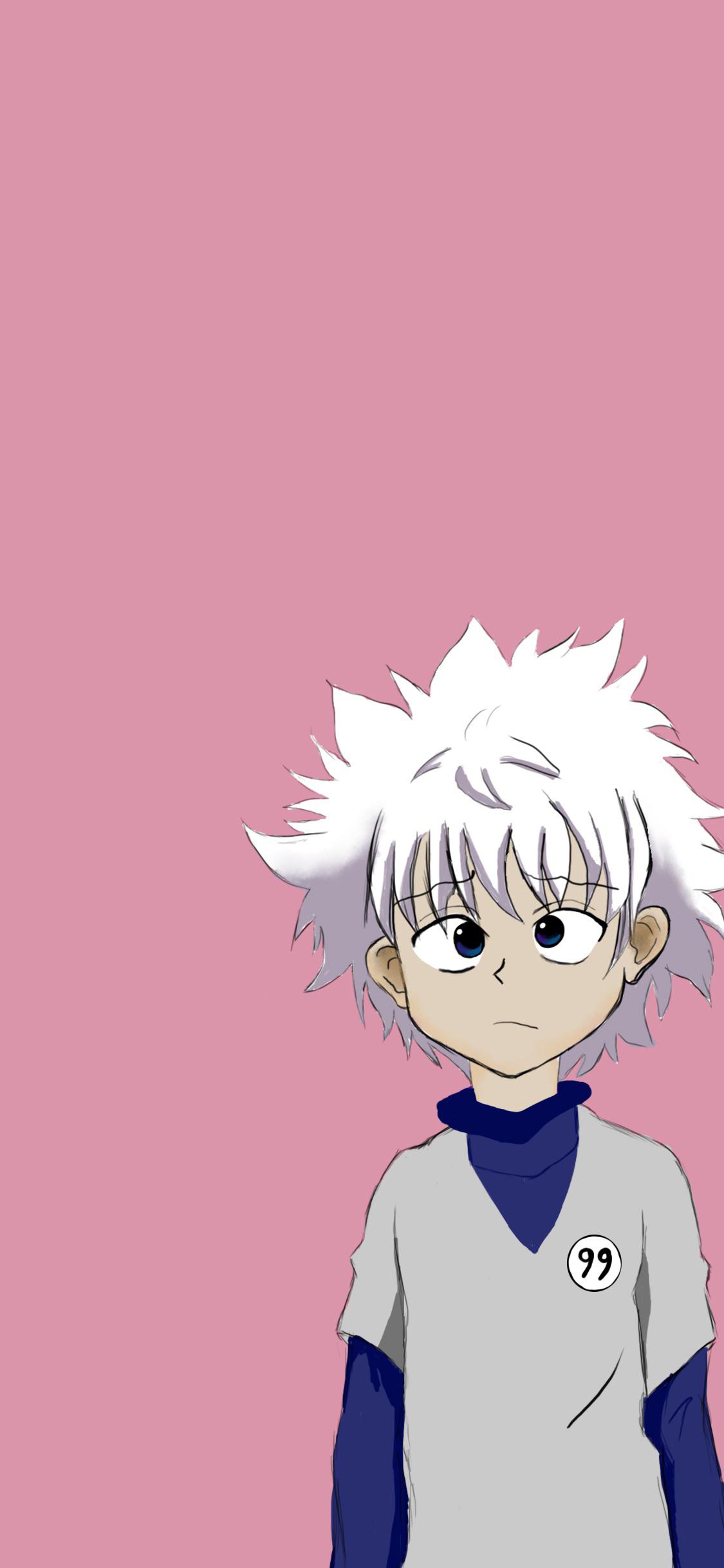 1125x2436 Killua wallpaper for their phone