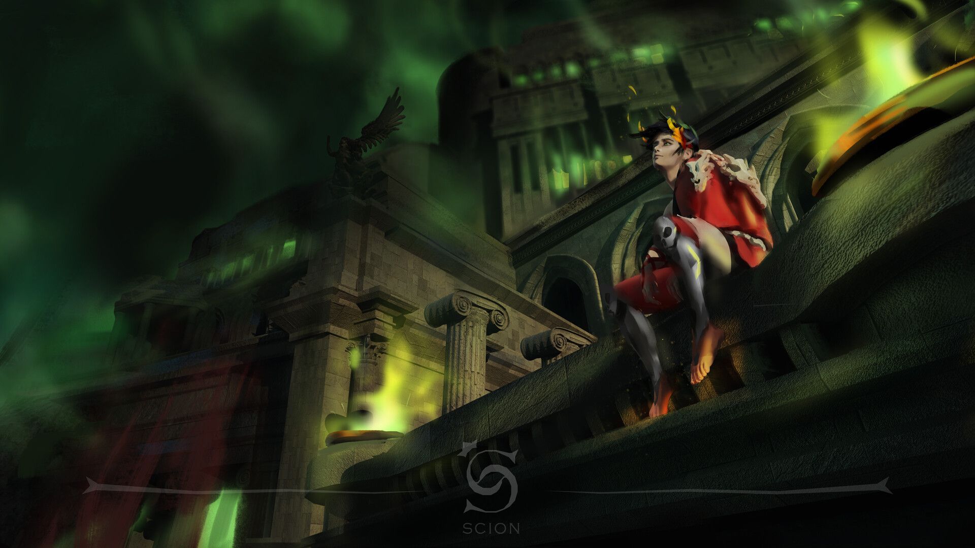 1920x1080 Determination Hades Tribute Series (3 Of 4). Zagreus From Hades Fanart Wallpaper