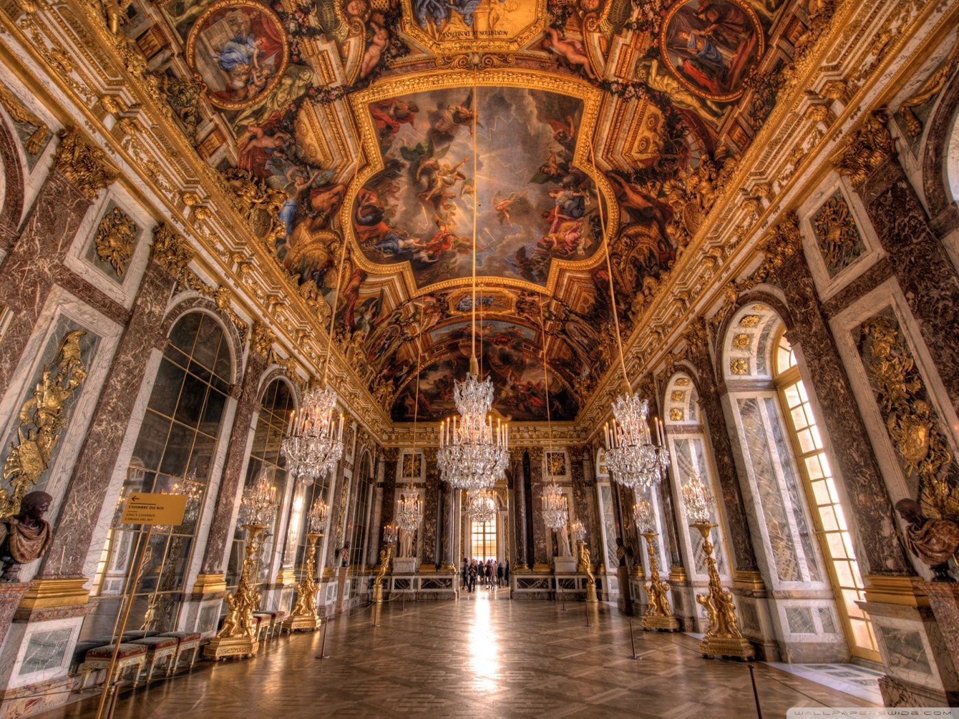 1400x1050 Palace of Versailles Hall of Mirrors Ultra HD Desktop Background Wallpaper for 4K UHD TV : Widescreen & UltraWide Desktop & Laptop