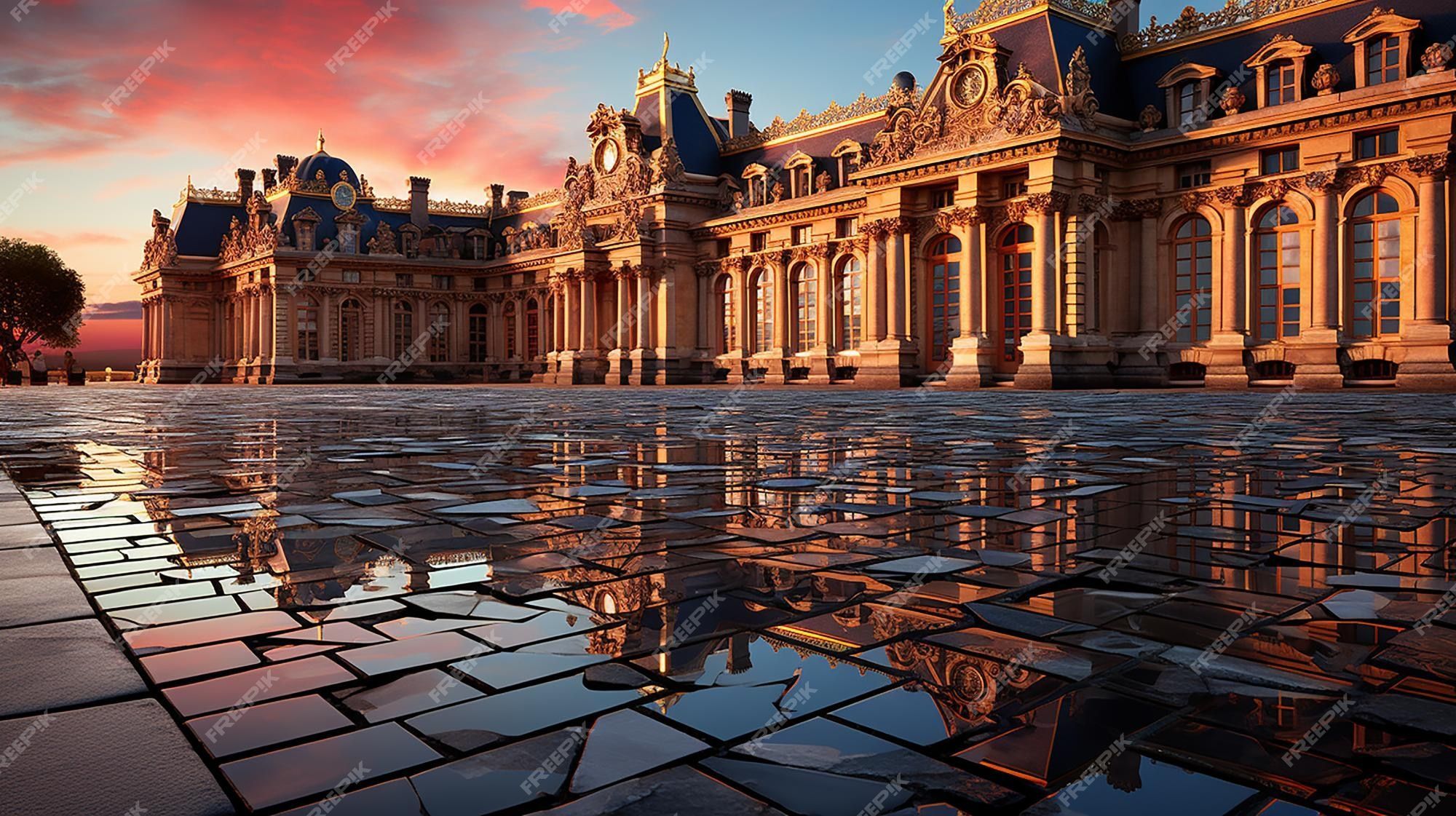 2000x1121 Premium Photo. The grandeur of the palace of versailles