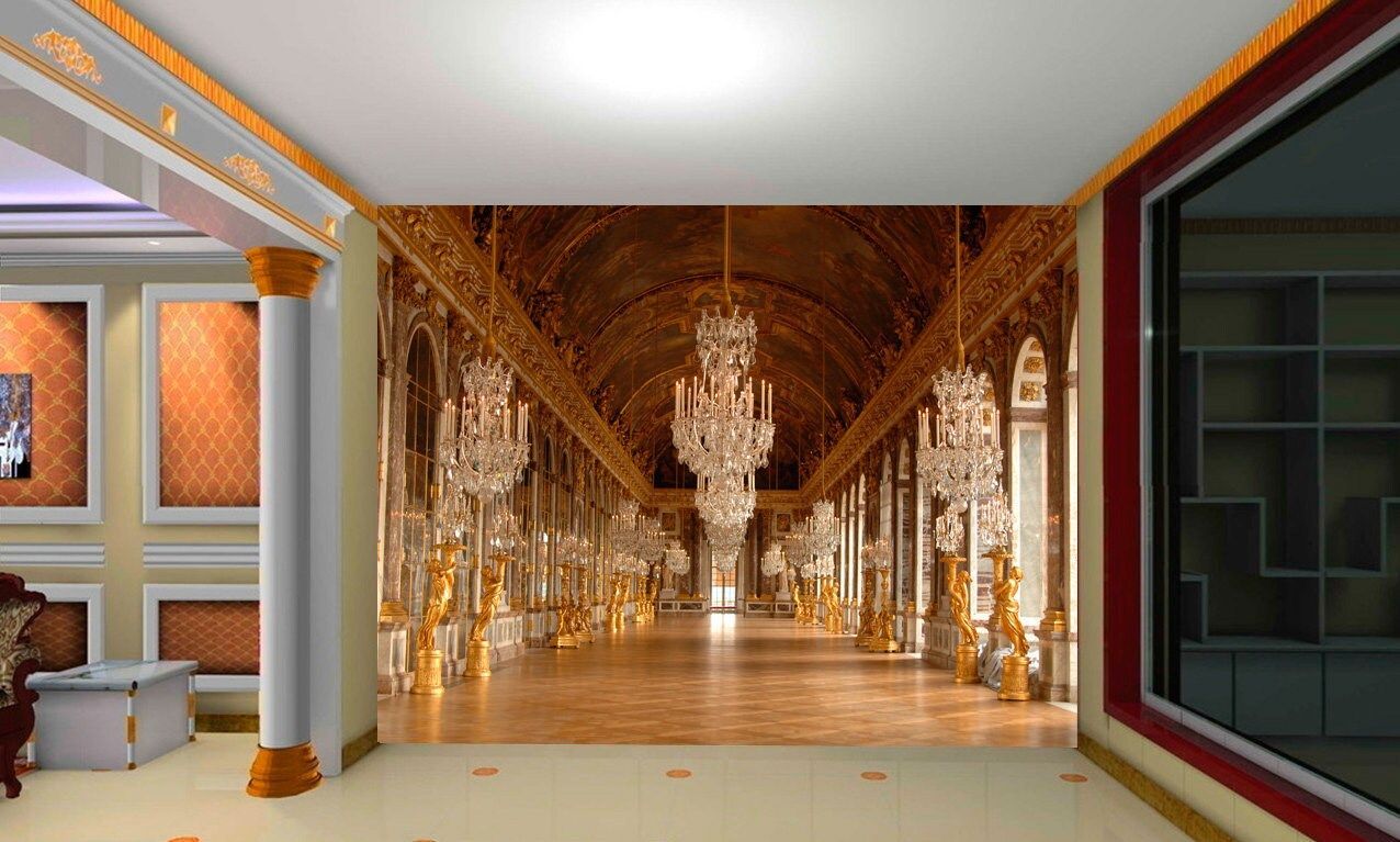 1276x767 Palace of Versailles Wall Mural Palace of Versailles Panorama
