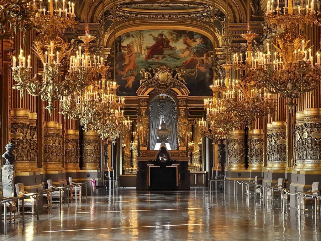 1024x768 Versailles Palais Garnier wall art wall decor mural wallpaper wall IDC