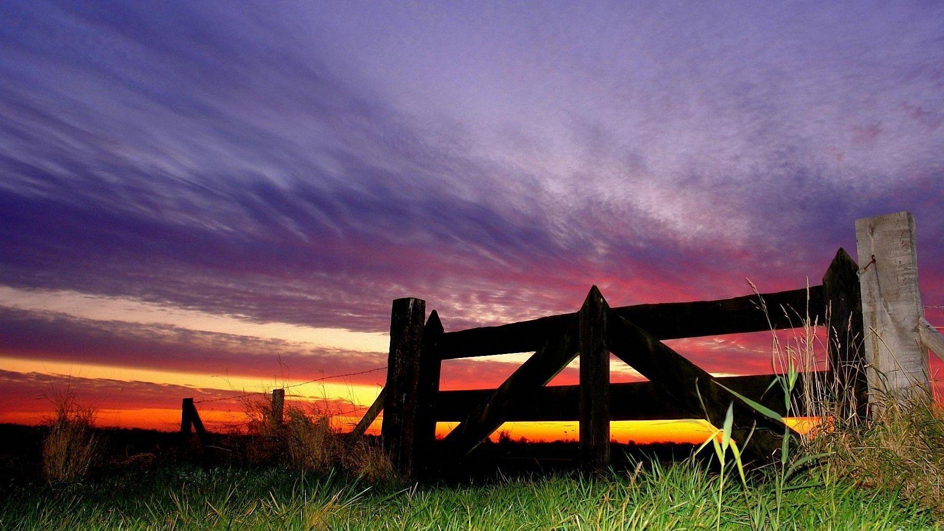 1920x1080 Purple Sunset Wallpaper background picture