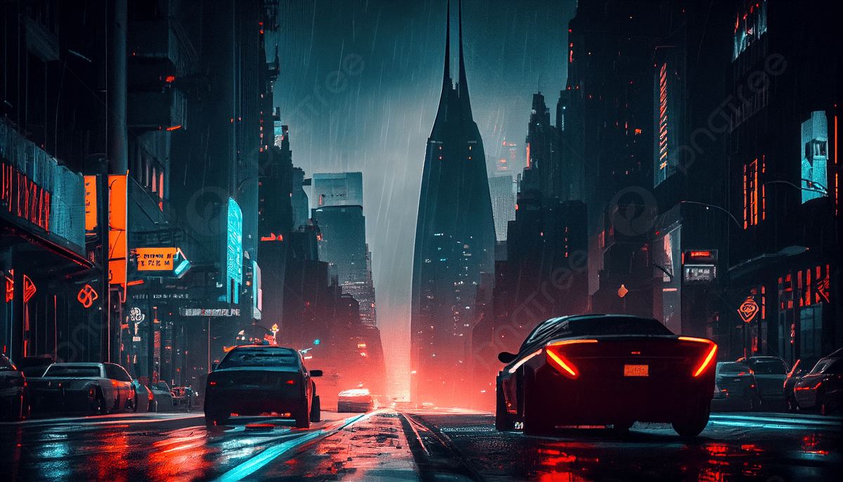 1200x686 Night Street Background Image, HD
