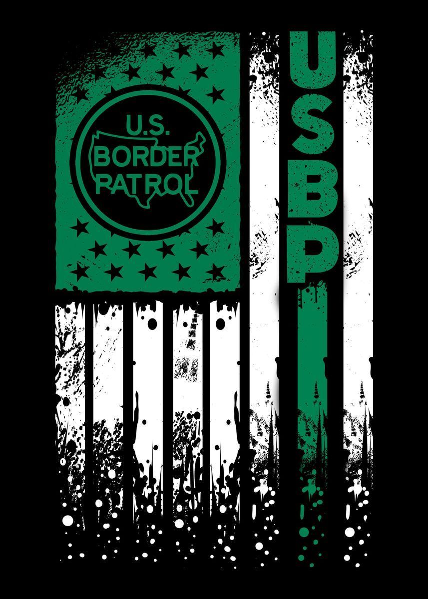 857x1200 Border Patrol Agent Thin' Poster