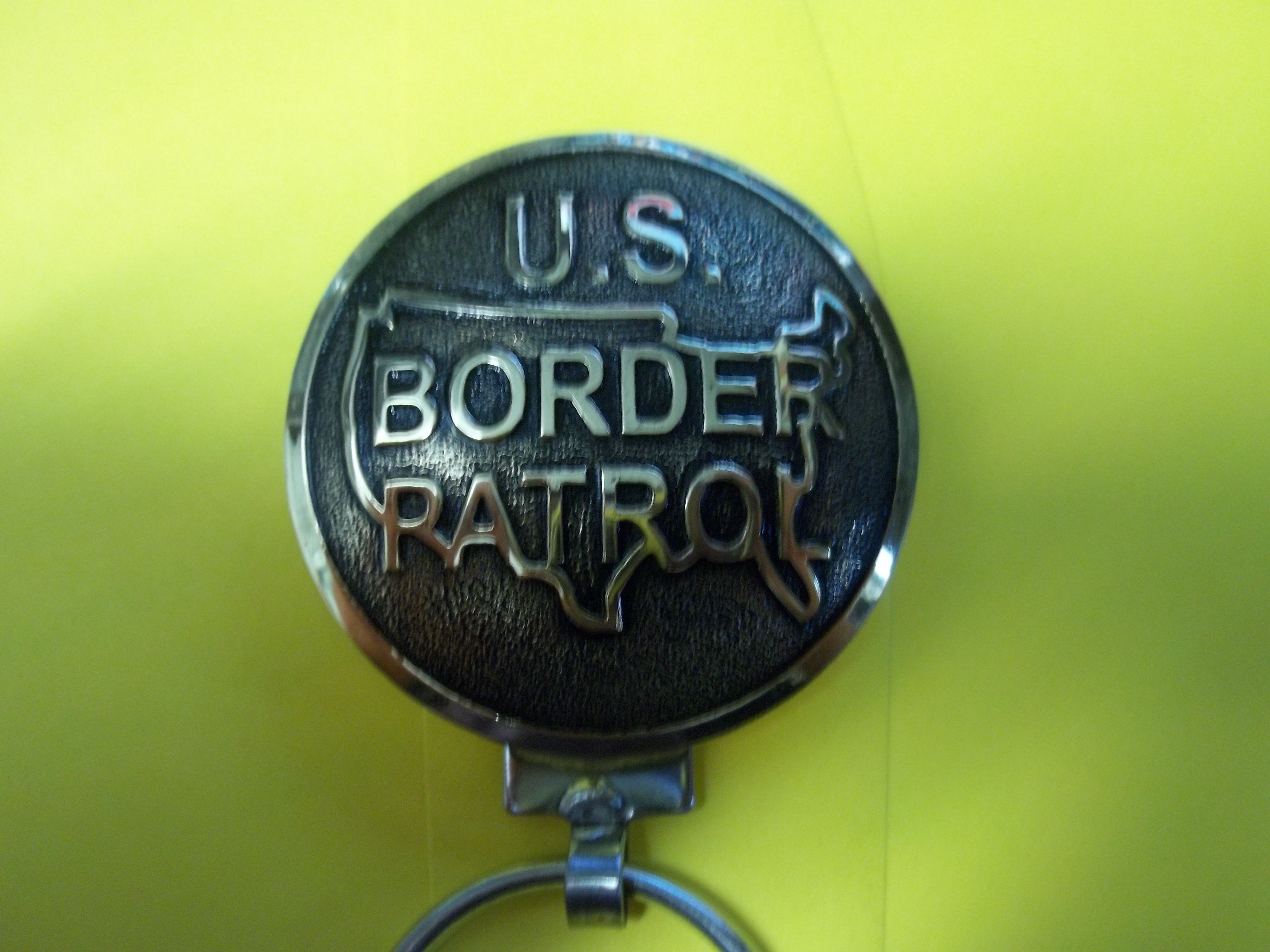 4288x3216 Custom Wmc136 United States Border Patrol Key Rings by Bluehorn Custom Leather & TX Custom Crafts