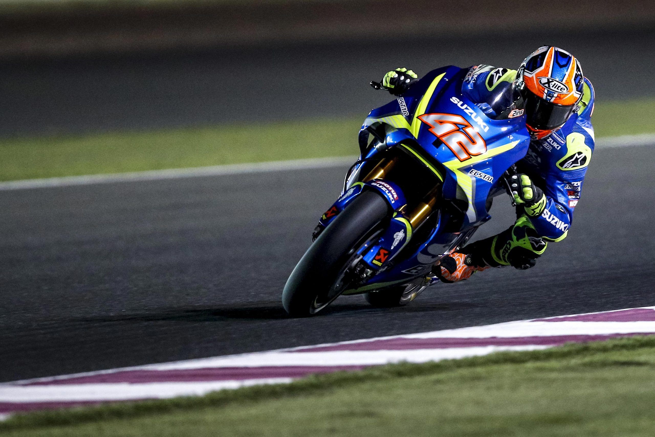 2560x1708 Alex Rins Suffers Ankle Injury in Training Crash & Rubber