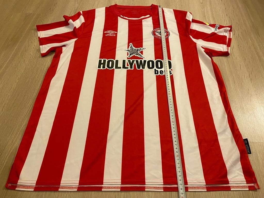 1024x768 Brentford FC Home Shirt 2021 / 2022 / 2023 (XXL) [Umbro]