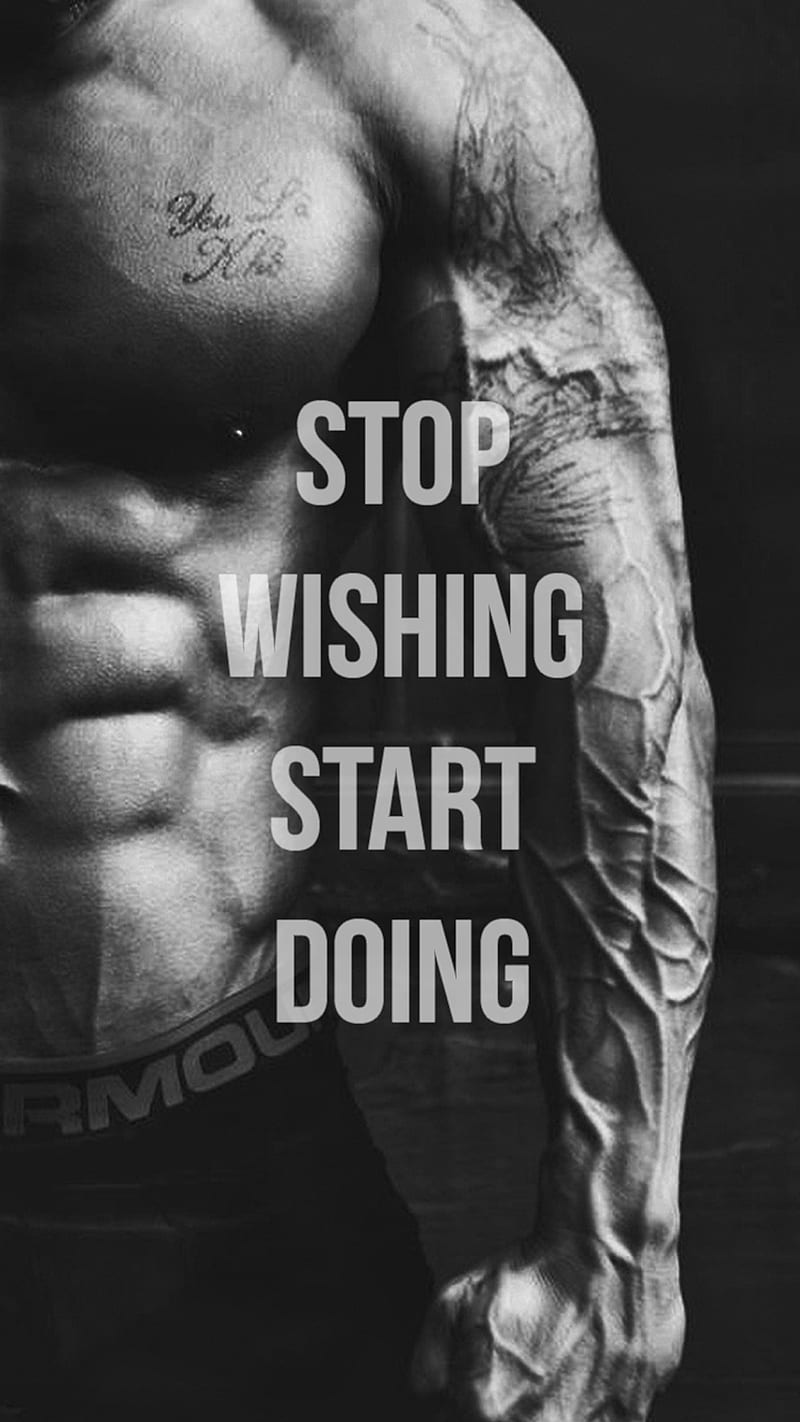 800x1422 Gym Motivation, Never Give Up, bodybuilder, HD phone wallpaper