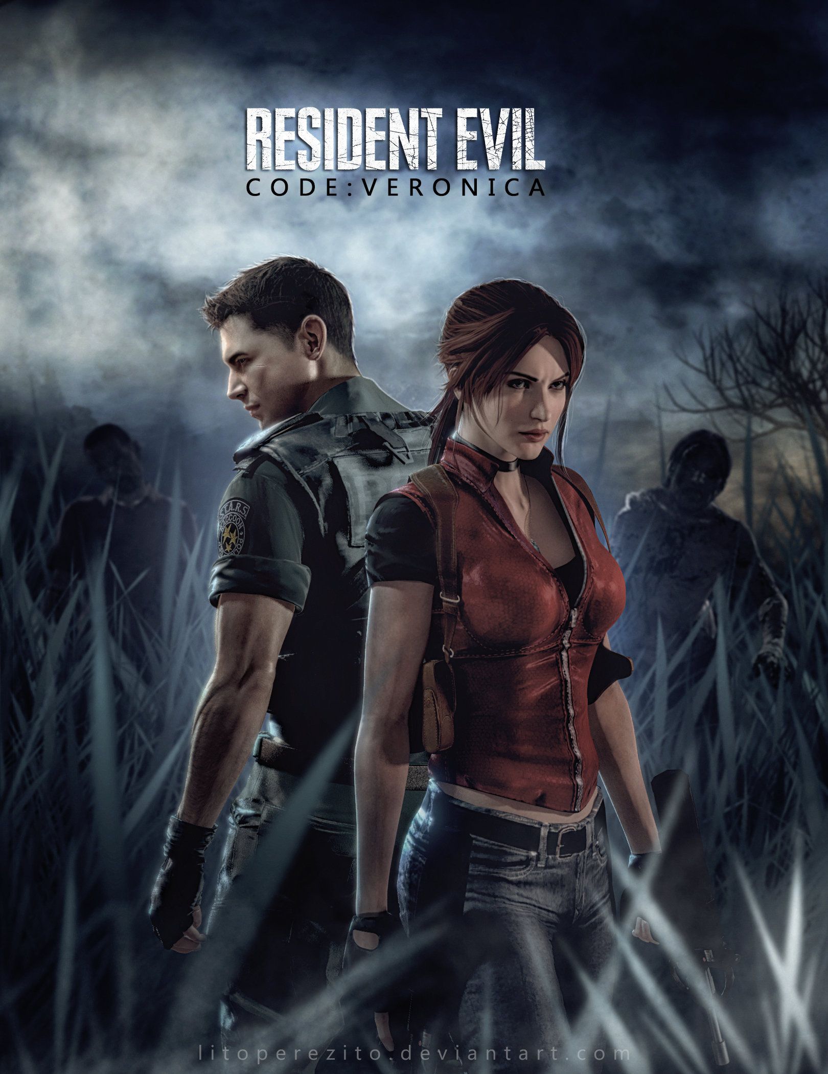 ListenToMePlay Resident Evil: Code Veronica Part 3. Torture Room, Airport,  Music Box Puzzle, Meeting Alexia and Alexander Ashford, Submarine,  Marry-Go-Round, Airplane, Arctic Facility, Sappy Claire and Steve Love Plot  and Boss Fight