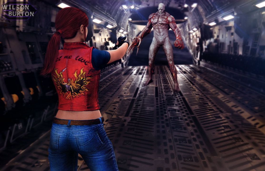 1113x718 Resident Evil Code Veronica, ART by:Wilson Burton. Resident evil, Resident, Evil